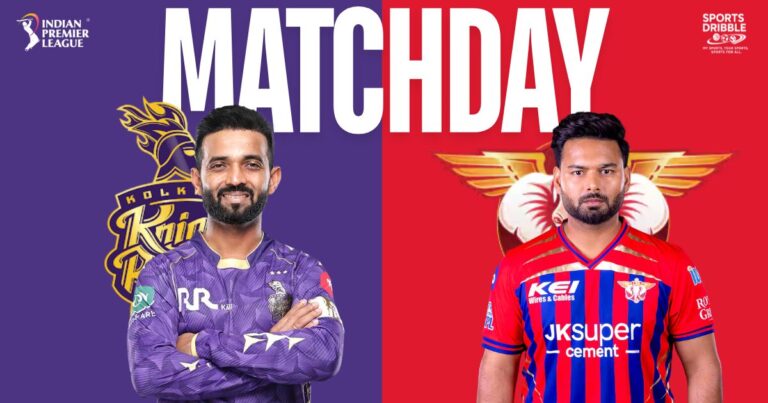 kolkata knight riders vs lucknow super giants timeline