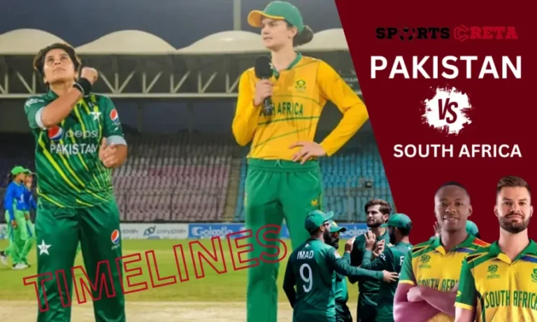 pakistan national cricket team vs south africa national cricket team timeline