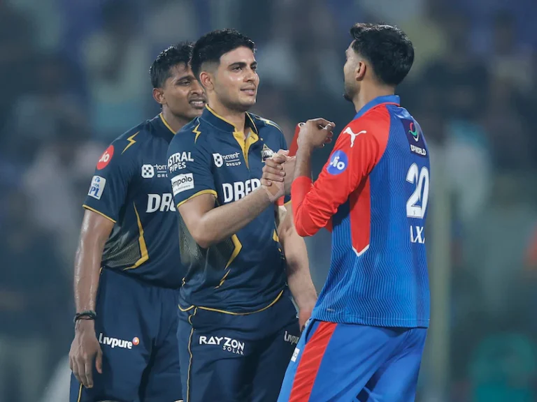 delhi capitals vs gujarat titans timeline