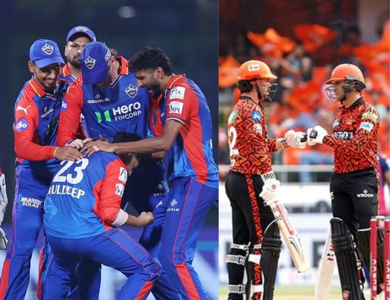 delhi capitals vs sunrisers hyderabad timeline
