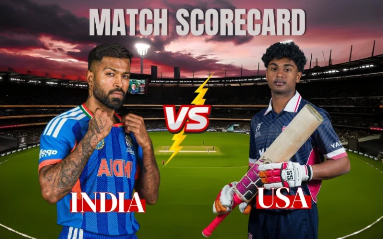 india national cricket team vs united states national cricket team match scorecard