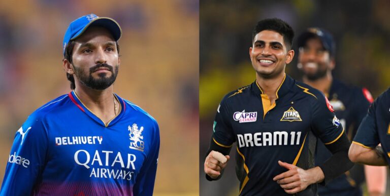 royal challengers bengaluru vs gujarat titans timeline