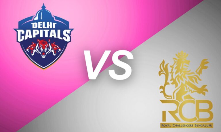 delhi capitals cricket vs royal challengers cricket match scorecard