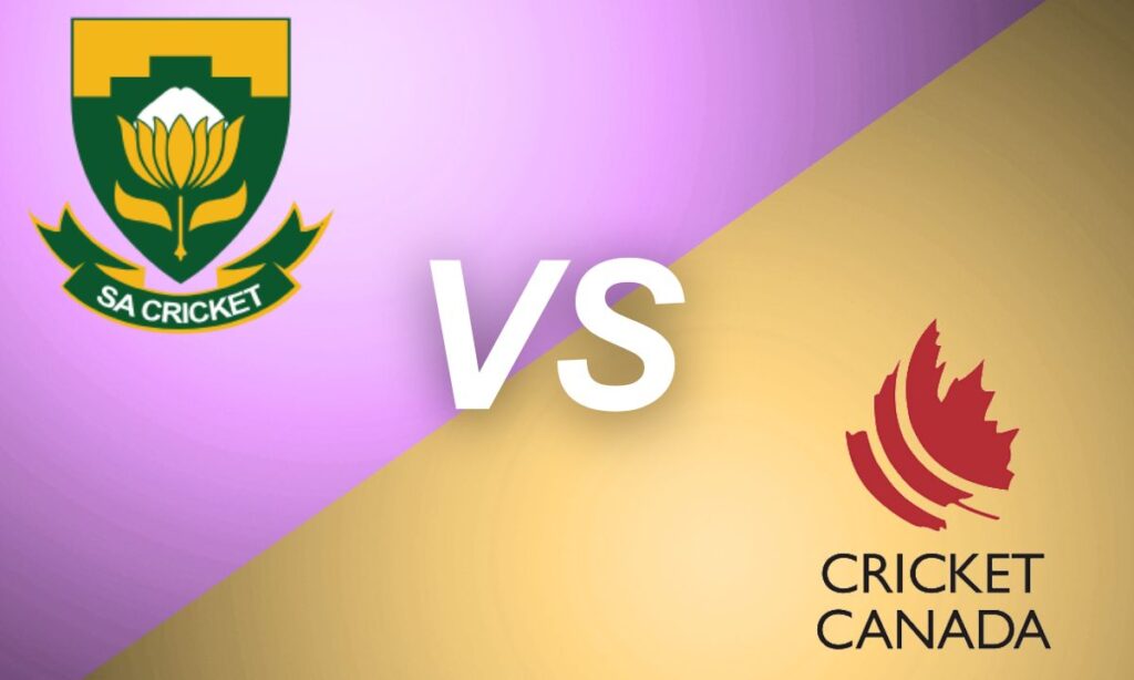 south africa national cricket team vs canada national cricket team match scorecard