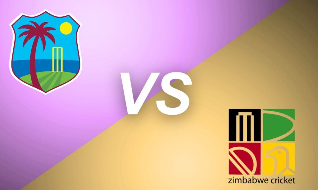 west indies cricket team vs zimbabwe national cricket team match scorecard