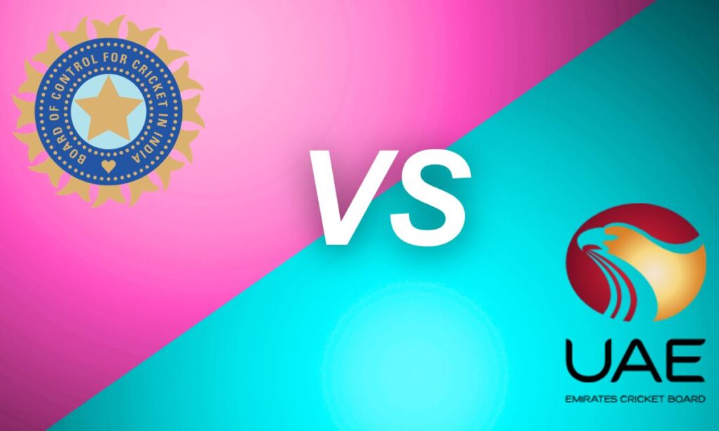 india a cricket team vs united arab emirates national cricket team match scorecard