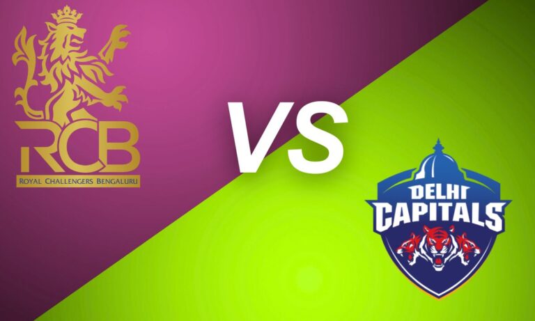 royal challengers cricket vs delhi capitals cricket match scorecard