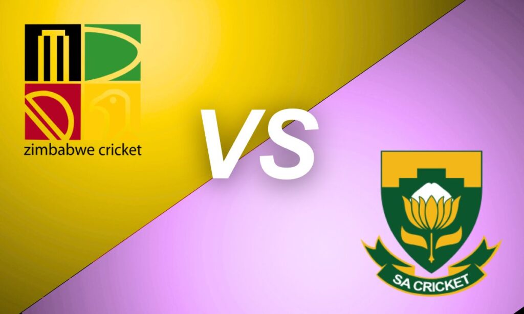zimbabwe national cricket team vs south africa national cricket team match scorecard