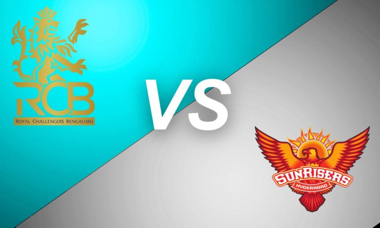 royal challengers bengaluru vs sunrisers hyderabad match scorecard